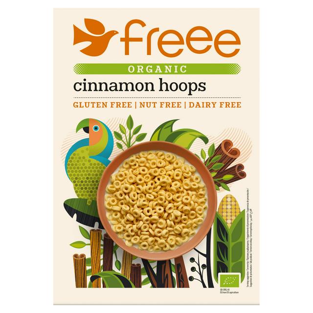 Freee Gluten Free Organic Vegan Cinnamon Hoops 300g