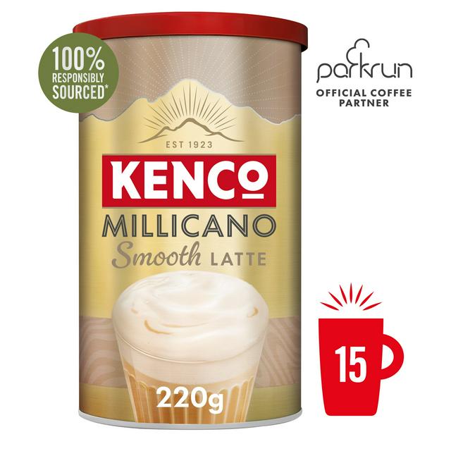 Kenco Millicano Smooth Latte Instant Coffee 220g - gallery image 1