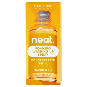 Neat Foaming Washing Up Spray Mango & Fig 30ml = 500ml