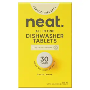 Neat Zingy Lemon All In One Dishwasher Tablets 30x14g