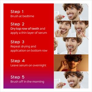 Colgate Max White Overnight Teeth Whitening Serum 2.5ml - gallery image 4