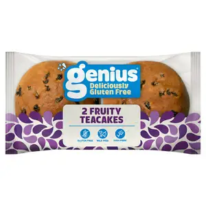 Genius Fruity Teacakes x2