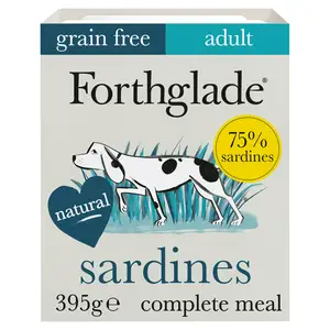 Forthglade Sardines with Sweet Potato & Vegetables Complete Meal Adult Dog Food 1 Year+ 395g