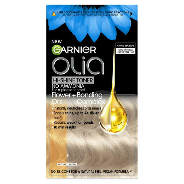 Garnier Olia Hi Shine Toner 9.1 After Lightener Cool Blonde - gallery image 1