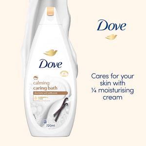 Dove 720ml Calming Caring Bath Bath Soak - gallery image 2