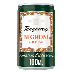 Tanqueray Negroni Gin Cocktail 17.5% Vol Can 100ml