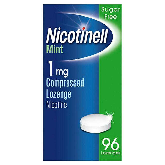 Nicotinell Lozenge Stop Smoking Aid Mint Pieces x96 1mg - gallery image 1