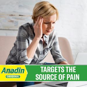 Anadin Original Aspirin & Caffeine Pain Relief Tablets x16 - gallery image 3