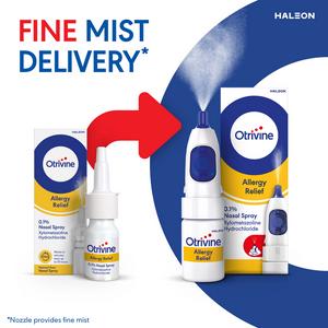Otrivine 10ml Allergy Relief Nasal Spray - gallery image 2