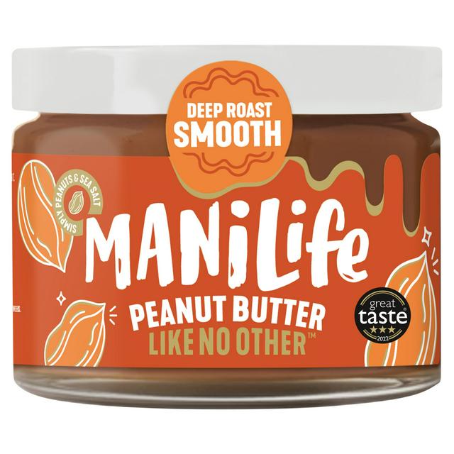 Manilife Deep Roast Smooth Peanut Butter 275g - gallery image 1