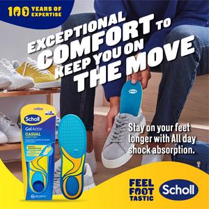 Scholl Gel Activ Casual Insoles Large - gallery image 2