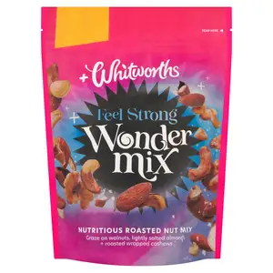 Whitworths Wonder Mix Nutritious Roasted Nut Mix 190g