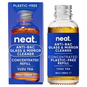 Neat Anti Bac Glass & Mirror Cleaner Concentrated Refill Yuzu Tea 30ml - gallery image 2