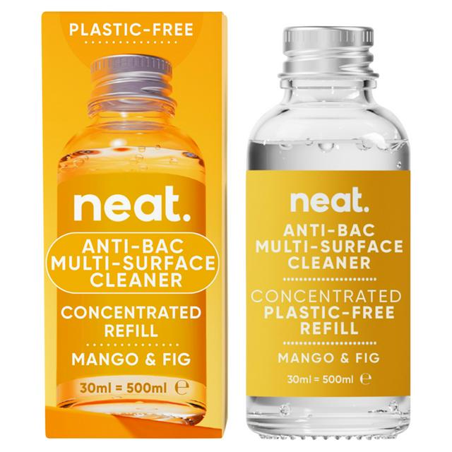 Neat. Anti Bac Multi Surface Cleaner Concentrated Refill Mango & Fig 30ml - gallery image 1