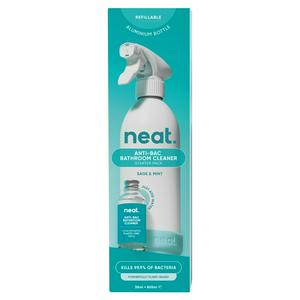 Neat Anti Bac Bathroom Cleaner Sage & Mint Starter Pack 30ml