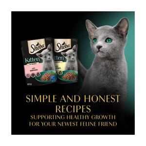 Sheba Mixed Selection Kitten Wet Cat Food Pouch in Gravy 12 x 85g - gallery image 5