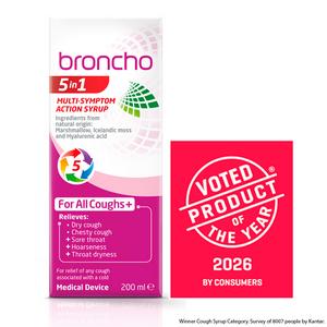 Broncho 5 in 1 Multi Symptom Action Syrup 200ml - gallery image 2