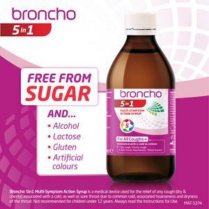 Broncho 5 in 1 Multi Symptom Action Syrup 200ml - gallery image 5