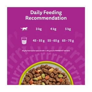 Whiskas 1+ Lamb Adult Dry Cat Food 1.9kg - gallery image 4