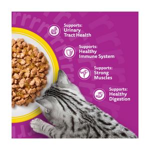 Whiskas 11+ Poultry Feasts Senior Wet Cat Food Pouches in Jelly 12 x 85g - gallery image 3