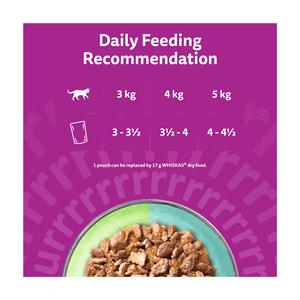 Whiskas 1+ Duo Mixed Medley Adult Wet Cat Food Pouches in Jelly 12 x 85g - gallery image 4
