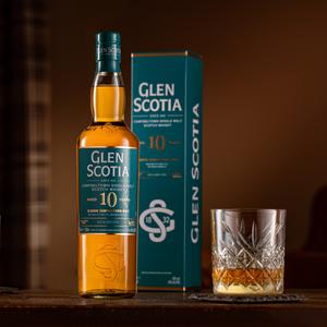 Glen Scotia Aged 10 Years Campbeltown Single Malt Scotch Whisky 70cl - gallery image 2