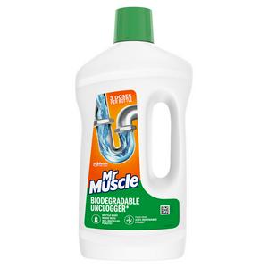 Mr Muscle Biodegradable Drain Unclogger Cleaner Bottle 750ml