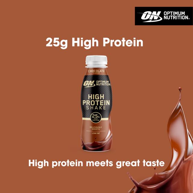 Optimum Nutrition High Protein Shake Chocolate Flavour 330ml