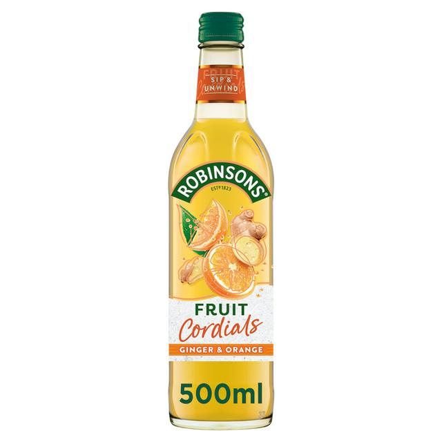 Robinsons Fruit Cordials - Ginger & Orange 500ml