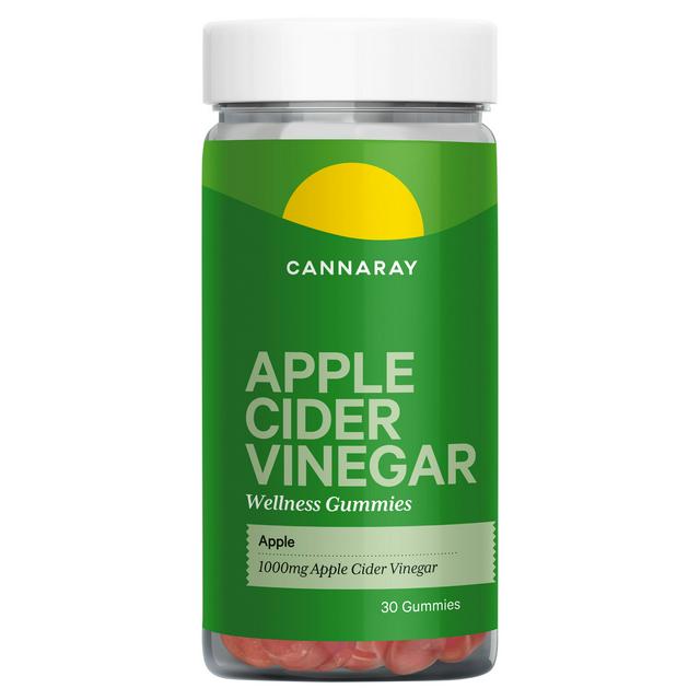 Cannaray Apple Cider Vinegar Wellness Gummies Apple x30