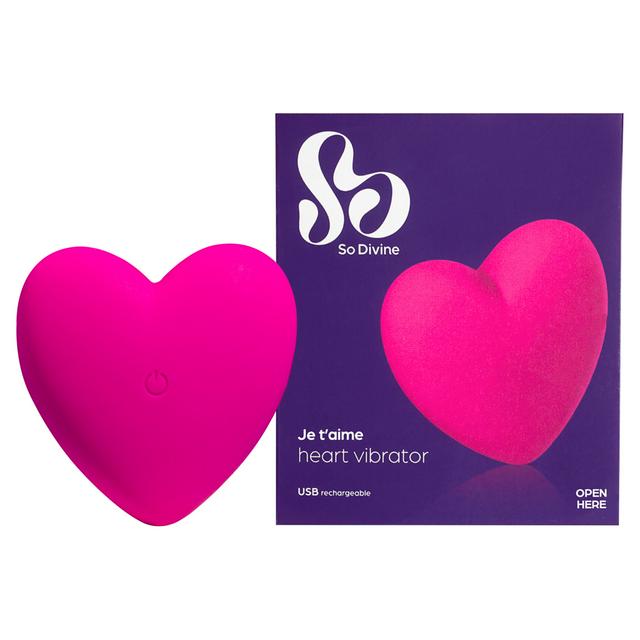SO DIVINE Je T'aime Heart Vibrator