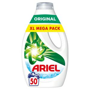 Ariel Original Laundry Washing Liquid Detergent 50 Washes