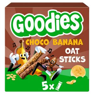Goodies Choco & Banana 5 x 23g Multipack Kids Snack Oat Sticks Bars