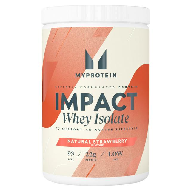 Myprotein Impact Whey Isolate Natural Strawberry Flavour 480g - gallery image 1