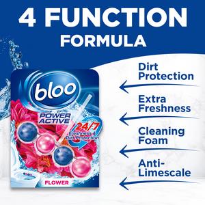 Bloo Power Active Flowers Toilet Rim Block 50g - gallery image 2