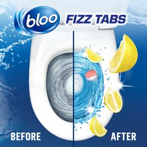Bloo Power Anti Limescale Toilet Fizz Tabs Lemon 8x22.5g - gallery image 3