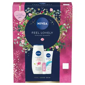 Nivea Feel Lovely Skincare Gift Set