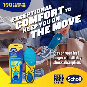 Scholl Gel Activ Work & Boot Insoles Small - gallery image 2
