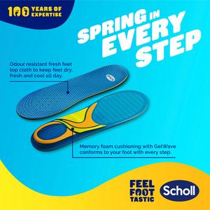 Scholl Gel Activ Work & Boot Insoles Small - gallery image 5