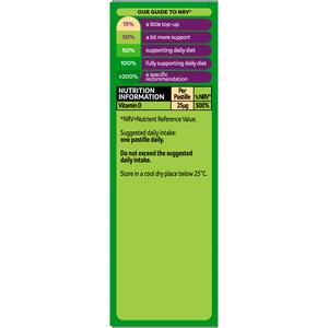 Bassetts Vitamins Vitamin D Apple & Raspberry Flavour Pastilles Adult x30 - gallery image 4