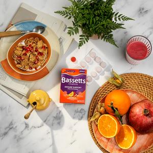 Bassetts Vitamins Immune Support Multivitamins Adult Orange & Pomegranate Flavour Pastilles x30 - gallery image 5