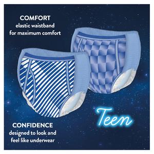 Huggies DryNites Boy Pyjama Pants For Bedwetting 13+, 48-60kgs x9 - gallery image 3