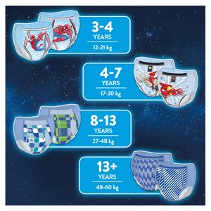 Huggies DryNites Boy Pyjama Pants For Bedwetting 13+, 48-60kgs x9 - gallery image 5