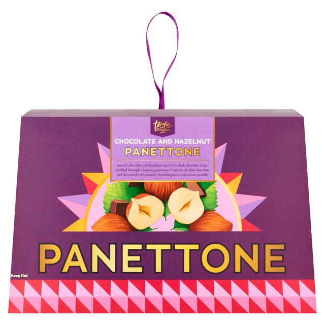 Sainsbury's 800g Chocolate & Hazelnut Panettone, Taste the Difference - gallery image 1