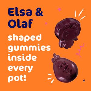 Haliborange Disney Frozen Iron & Vit C 60 Character Shaped Blackcurrant Flavour Softies for Kids 3+ - gallery image 4