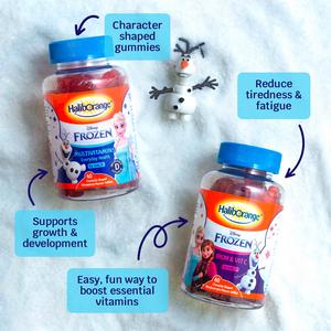 Haliborange Disney Frozen Iron & Vit C 60 Character Shaped Blackcurrant Flavour Softies for Kids 3+ - gallery image 6