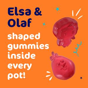 Haliborange Disney Frozen Multivitamins 60 Character Shaped Strawberry Flavour Softies for Kids 3+ - gallery image 5