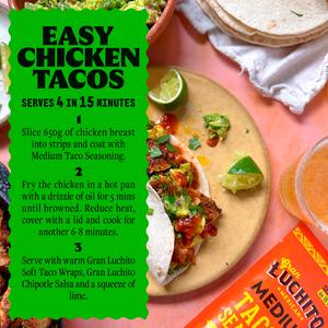 Gran Luchito Mexican Soft Taco Wraps x10 300g - gallery image 2