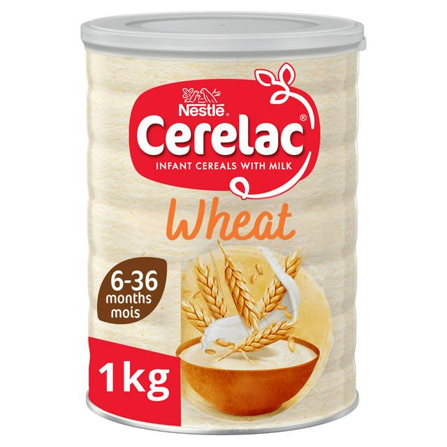 Cerelac Infant Baby Cereals with Milk Wheat Months+ 1kg