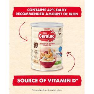 Cerelac Infant Baby Cereals with Milk Mixed Fruits & Wheat 7+ Months 1kg - gallery image 2